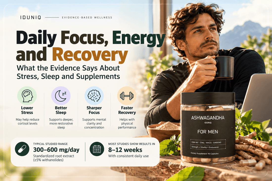 Daily Performance & Focus Guide: Energy, Resilience & Recovery